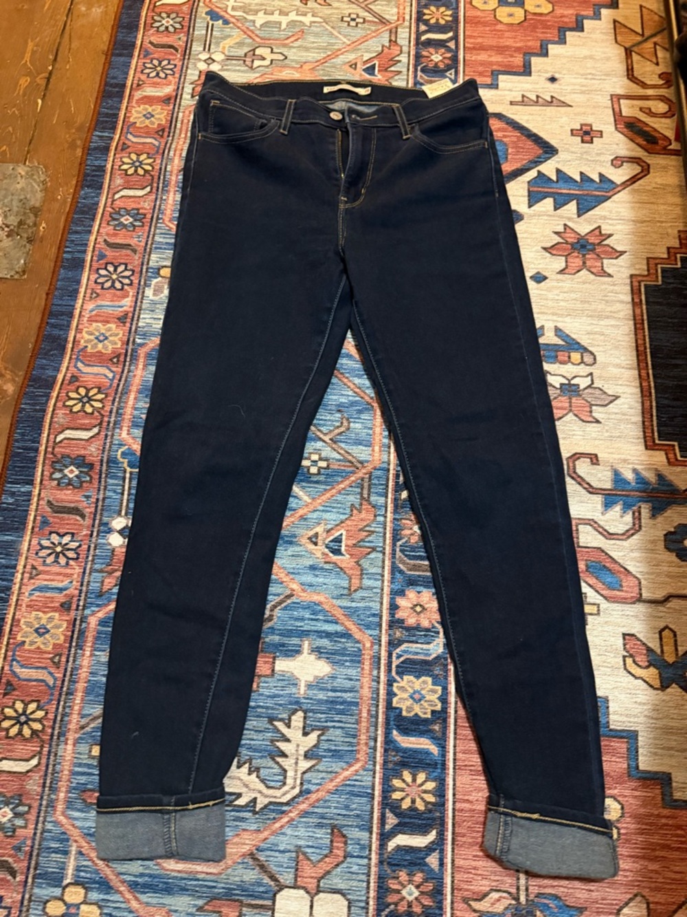 Dark Blue Levi’s Women’s Jeans - Classic Slim Fit